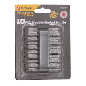 Hand Tools General Online Tools Nz: Trades Pro 10pc Double Ended Bit Set
