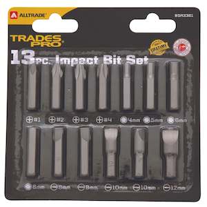 Trades Pro 13pc Impact Bit Set