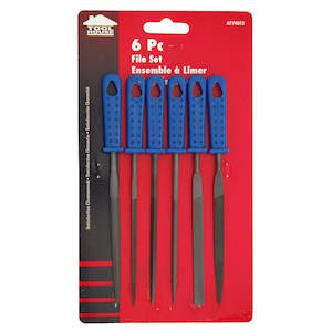Hand Tools General Online Tools Nz: Tool House 160mm/6 1/2" 6pc File Set