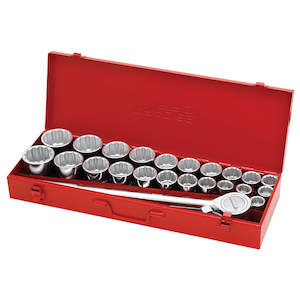 Powerbuilt Tool Sets Online Tools: 3/4DR 27PC COMBINATION SOCKET SET