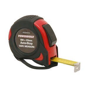 Tape Measures: Powerbuilt 8M Combination Auto-Stop Tape Measure