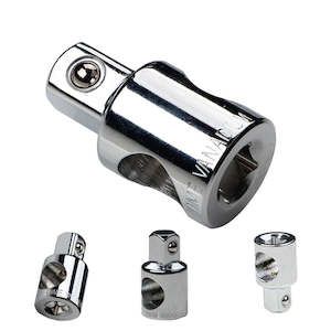 Powerbuilt 3/8" Dr Female to 1/2" Dr Male 3-Way Socket Adaptor