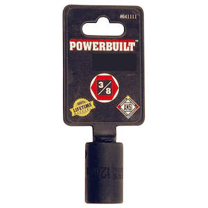 Powerbuilt 3/8Dr 17mm Impact Socket