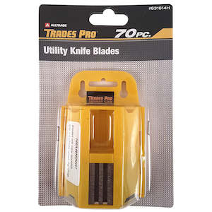 Cutting: Trades Pro 70pc Utility Knife Blades
