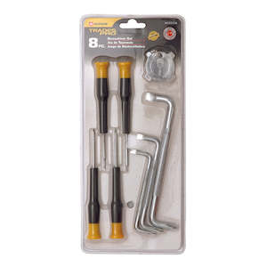 Screwdriver Bit Sets: Trades Pro 8Pc Offset & Precision Screwdriver