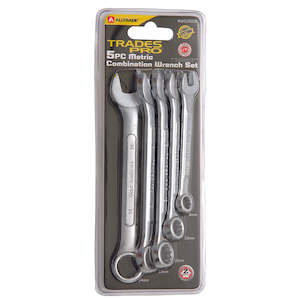 Wrenches Spanner Sets: Trades Pro 5pc Metric Ring and Open End Spanner Set