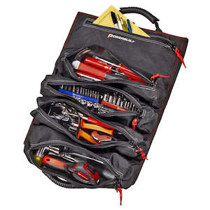 Tool Bags Tool Belts: POWERBUILT 5 POCKET ROLL UP TOOL BAG