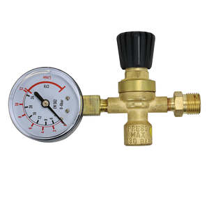 Welding Accessories: Bossweld Regulator with Guage for Disposable Gas Bottle