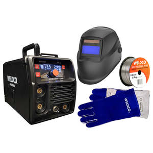 Weldco Machines: Weldco MIG120 Ready To Weld Combo