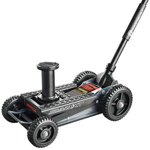 Floor Jacks: 1.5 Ton / 1,360Kg Big Wheel Triple Lift Garage Jack