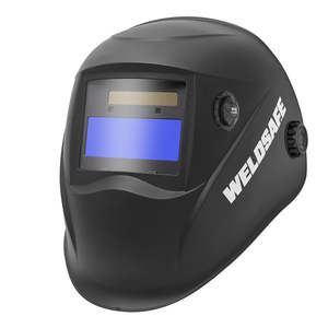 Helmets: Weldsafe Welding Helmet Gold Matt Black