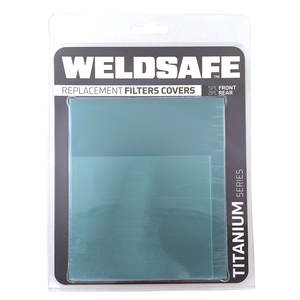 Helmets: Weldsafe 7Pk Spare Filter Covers Ex Titanium