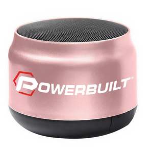 Outdoors: Powerbuilt Bluetooth Mini Speaker Pink