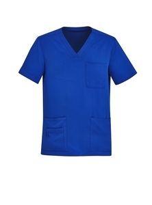 Avery Unisex V-Neck Scrub Top by Biz Care