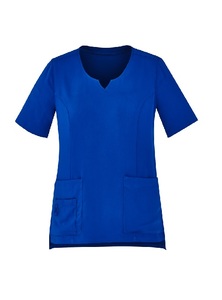Products: Avery Womens Round Neck Scrub Top by Biz Care