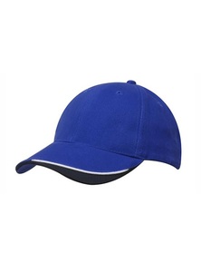 Products: Cap with Contrast Peak Indent and Sandwich Trim