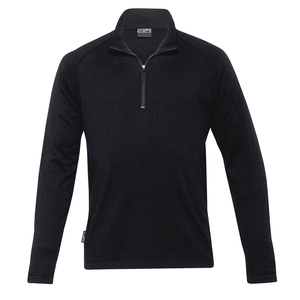 Mens Merino Zip Pullover by Eco Gear