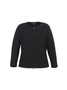 2 Way Zipper Womens Cardigan by Biz Collection