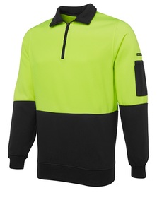 Products: Hi Vis 1/2 Zip Fleecy Sweat by JB’s