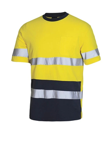 Hi Vis Cotton TShirt with Tape by JB’s