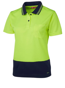 Hi Vis Womens Comfort Polo By JB’s