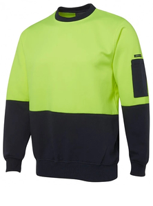 Products: Hi Vis Fleecy Crew by JB’s