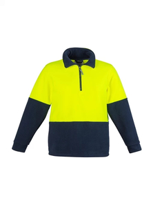Products: Hi Vis Half Zip Fleece Jumper by Syzmik