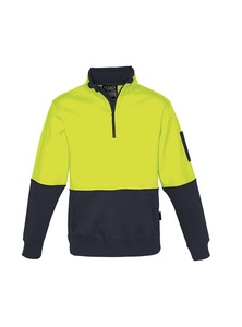 Hi Vis Half Zip Pullover by Syzmik