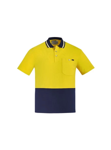 Hi Vis Cotton Mens Polo by Syzmik