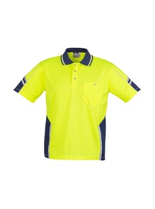 Products: Hi Vis Squad Mens Polo by Syzmik
