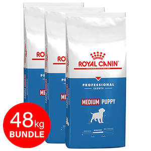 Working Dog: Royal Canin Medium Puppy Dry Dog Food 48kg