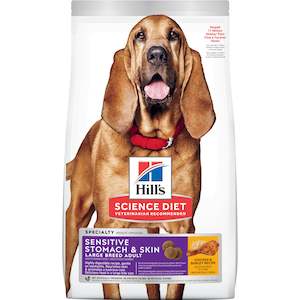 Onsale: Hill's Science Diet Sensitive Stomach & Skin Adult Large Breed Dry Dog Food 13.6kg