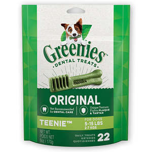 Onsale: Greenies Dental Chews For Teenie Dogs 22 Pack