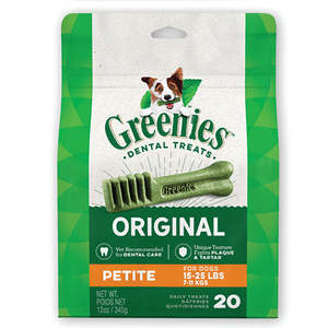 Onsale: Greenies Dental Chews For Petite Dogs 20 Pack