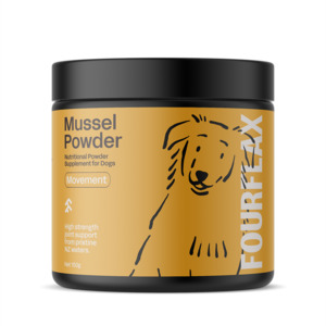 FOURFLAX Canine Mussel Powder 150g