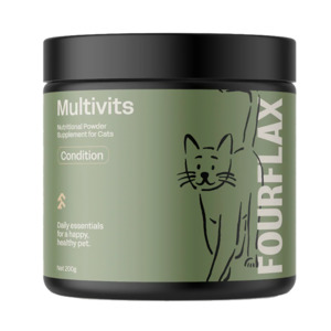 Onsale: FOURFLAX Feline Multivits 200g