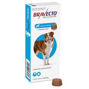 Bravecto: Bravecto Chewable Large Dog 20-40kg