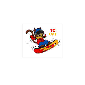Lifestyle Other: TC Cat Sticker