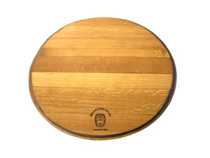 Products: Lazy Susan made from an Oak Red Wine Barrel Head Woodnbits
