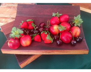 Products: Wine Barrel Fruit Bowl made from French Oak Woodnbits