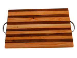 Products: Beautiful Rimu and macrocarpa Serving Board or Platter Woodnbits