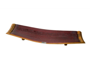 Products: Platter made from Full Length Wine Barrel Staves Woodnbits