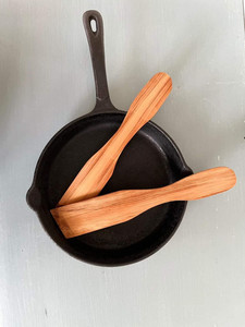 Products: Large Heart Rimu Spatula or pot scraper. Essential utensil Woodnbits