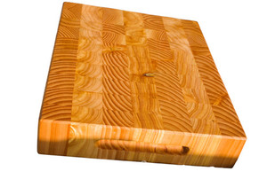 Products: End Grain Macrocarpa and Oregon Butchers Block Woodnbits