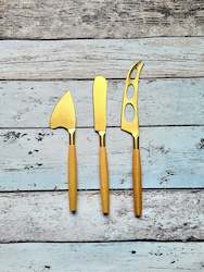 Serving Platters: 3 Piece Cheese Knife Set