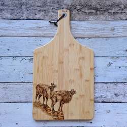 Serving Platters: Bamboo Cheese Board - Living on the Edge