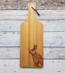 Serving Platters: Bamboo Cheese Board - The Rabbit
