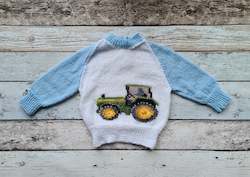 Knitware: Acrylic Jersey - Tractor