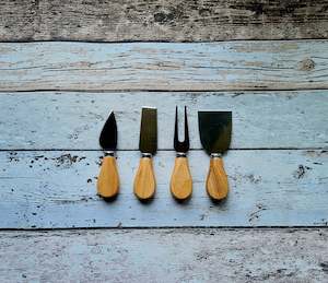 Products: 4 Piece Cheese Knife Set