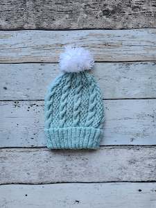 Merino Hat - Light Green